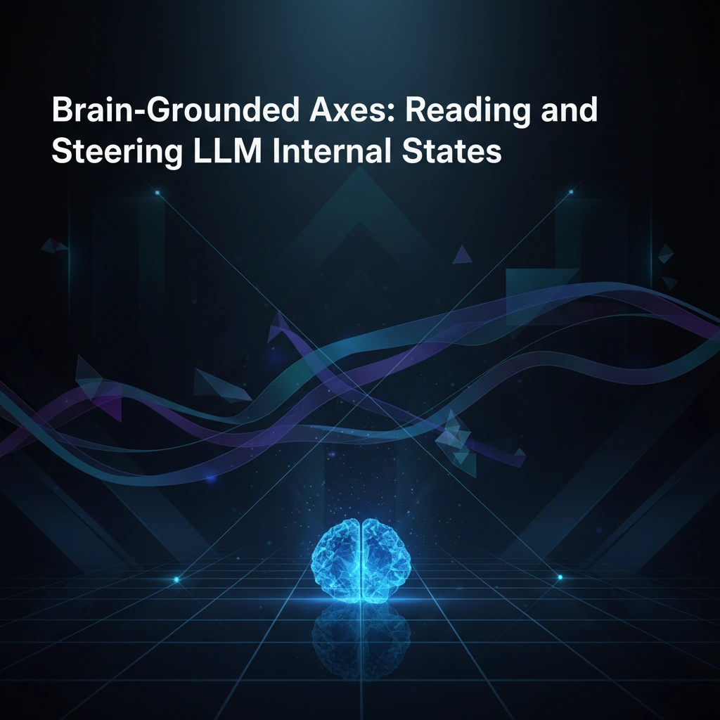 Brain-Grounded Axes: Reading and Steering LLM Internal States