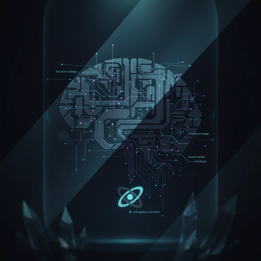 How LLM Agents Learn to Adapt at Test Time